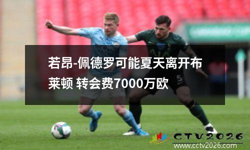 若昂-佩德罗可能夏天离开布莱顿 转会费7000万欧
