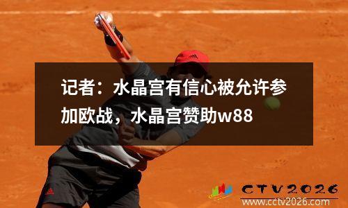 记者：水晶宫有信心被允许参加欧战，水晶宫赞助w88