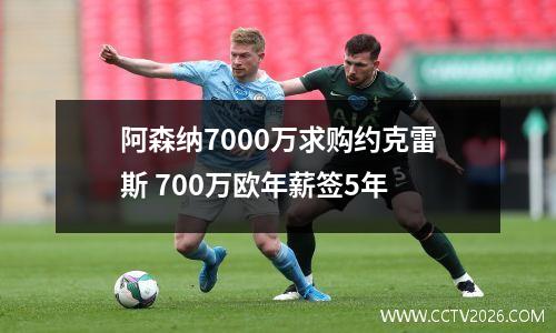 阿森纳7000万求购约克雷斯 700万欧年薪签5年