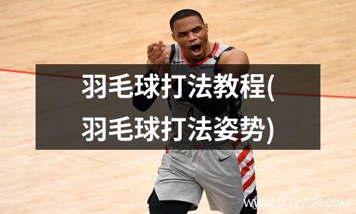 羽毛球打法教程(羽毛球打法姿势)