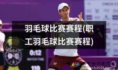 羽毛球比赛赛程(职工羽毛球比赛赛程)