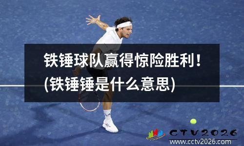 铁锤球队赢得惊险胜利！(铁锤锤是什么意思)