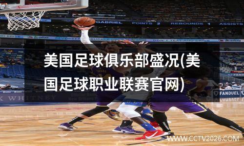 美国足球俱乐部盛况(美国足球职业联赛官网)