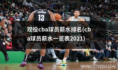 现役cba球员薪水排名(cba球员薪水一览表2021)