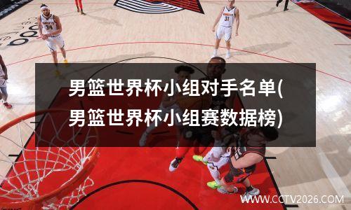 男篮世界杯小组对手名单(男篮世界杯小组赛数据榜)