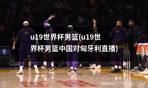 u19世界杯男篮(u19世界杯男篮中国对匈牙利直播)