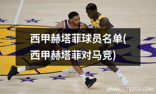 西甲赫塔菲球员名单(西甲赫塔菲对马竞)