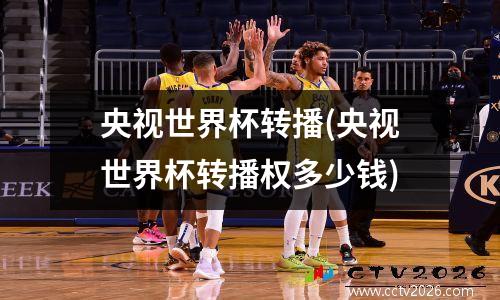 央视世界杯转播(央视世界杯转播权多少钱)