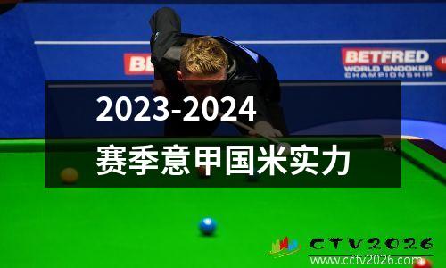 2023-2024赛季意甲国米实力