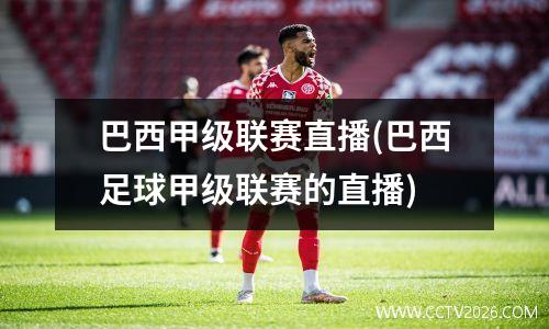 巴西甲级联赛直播(巴西足球甲级联赛的直播)