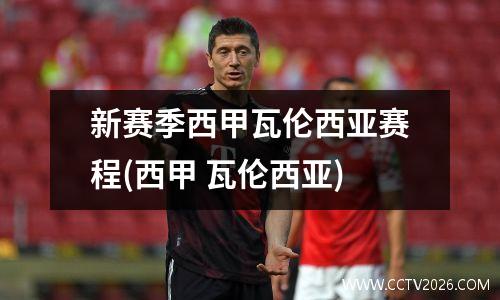 新赛季西甲瓦伦西亚赛程(西甲 瓦伦西亚)