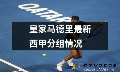 皇家马德里最新西甲分组情况