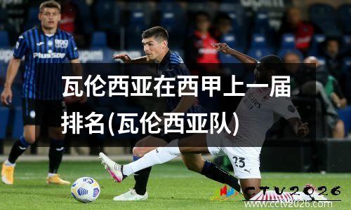 瓦伦西亚在西甲上一届排名(瓦伦西亚队)
