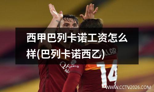 西甲巴列卡诺工资怎么样(巴列卡诺西乙)