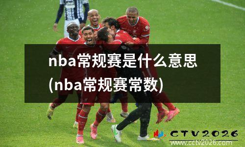nba常规赛是什么意思(nba常规赛常数)