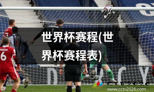 世界杯赛程(世界杯赛程表)