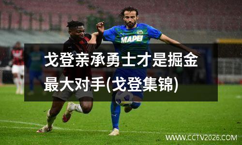 戈登亲承勇士才是掘金最大对手(戈登集锦)