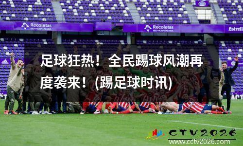 足球狂热！全民踢球风潮再度袭来！(踢足球时讯)