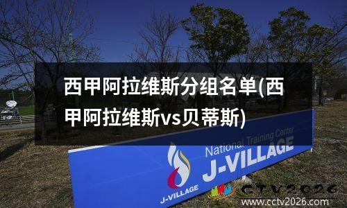 西甲阿拉维斯分组名单(西甲阿拉维斯vs贝蒂斯)