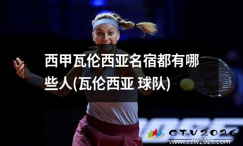西甲瓦伦西亚名宿都有哪些人(瓦伦西亚 球队)