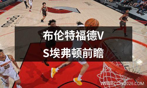 布伦特福德VS埃弗顿前瞻