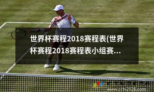 世界杯赛程2018赛程表(世界杯赛程2018赛程表小组赛积分榜最新)