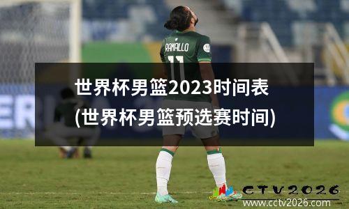 世界杯男篮2023时间表(世界杯男篮预选赛时间)
