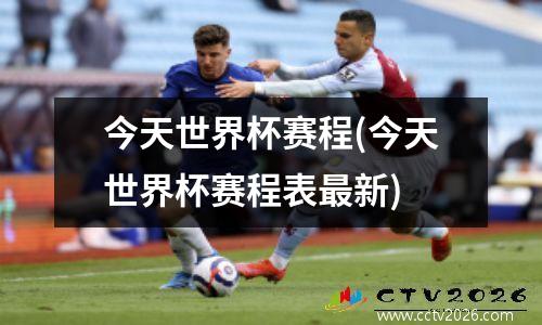 今天世界杯赛程(今天世界杯赛程表最新)