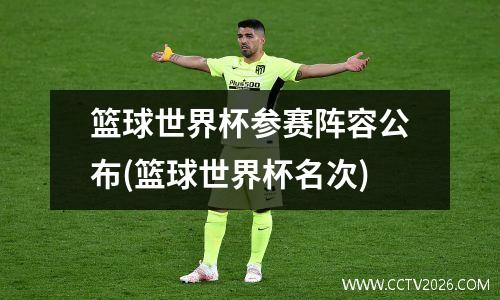 篮球世界杯参赛阵容公布(篮球世界杯名次)