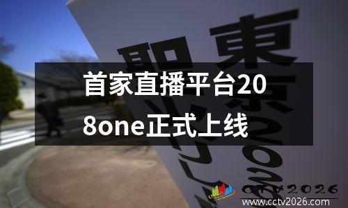 首家直播平台208one正式上线