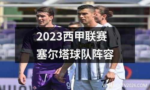 2023西甲联赛塞尔塔球队阵容