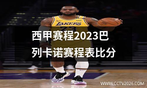 西甲赛程2023巴列卡诺赛程表比分