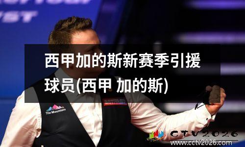 西甲加的斯新赛季引援球员(西甲 加的斯)