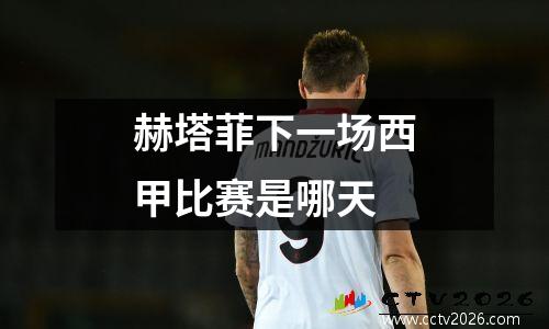 赫塔菲下一场西甲比赛是哪天