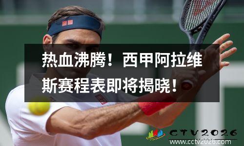 热血沸腾！西甲阿拉维斯赛程表即将揭晓！