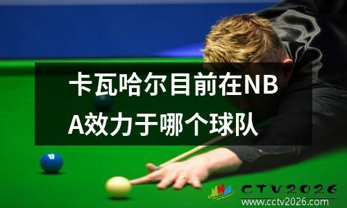 卡瓦哈尔目前在NBA效力于哪个球队