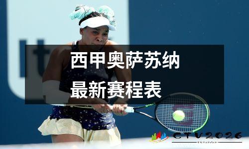西甲奥萨苏纳最新赛程表