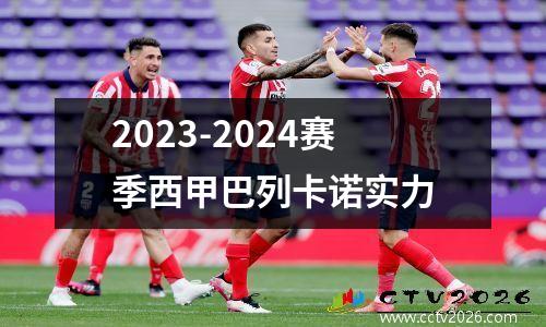 2023-2024赛季西甲巴列卡诺实力