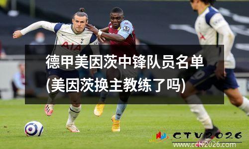 德甲美因茨中锋队员名单(美因茨换主教练了吗)