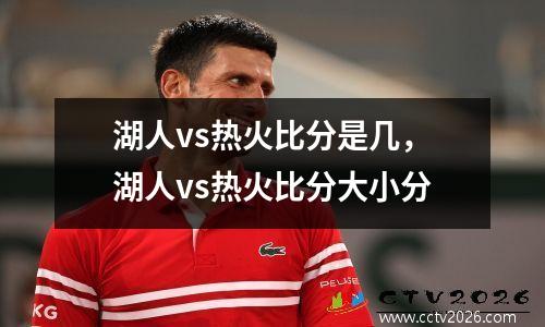 湖人vs热火比分是几，湖人vs热火比分大小分