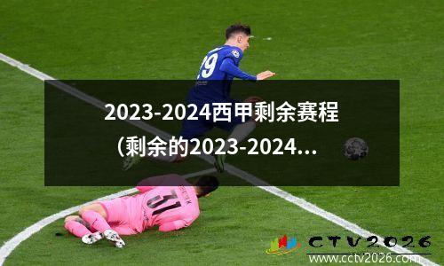 2023-2024西甲剩余赛程（剩余的2023-2024年西甲联赛比赛安排）(2021年西甲还有几轮结束)