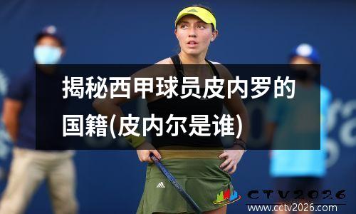 揭秘西甲球员皮内罗的国籍(皮内尔是谁)