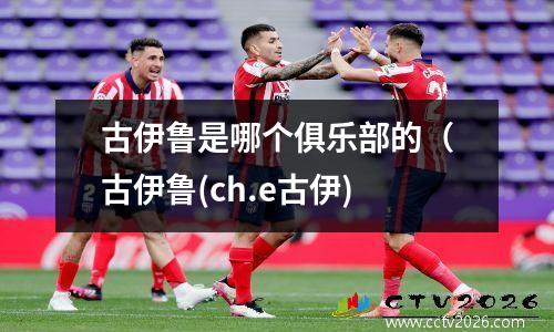 古伊鲁是哪个俱乐部的（古伊鲁(ch.e古伊)
