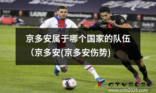 京多安属于哪个国家的队伍（京多安(京多安伤势)