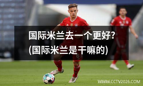 国际米兰去一个更好?(国际米兰是干嘛的)