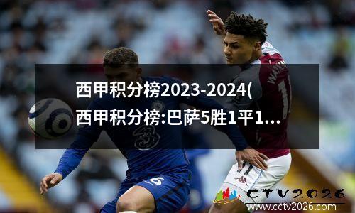 西甲积分榜2023-2024(西甲积分榜:巴萨5胜1平16分暂登顶)