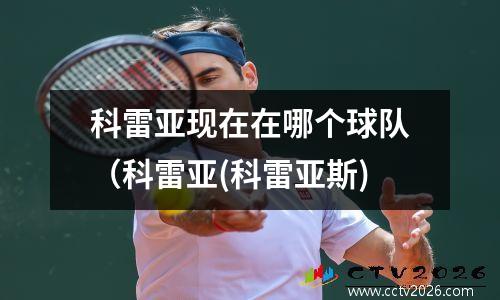 科雷亚现在在哪个球队（科雷亚(科雷亚斯)