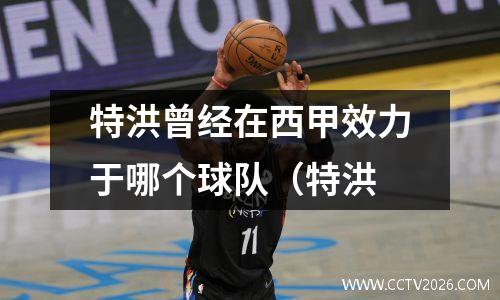 特洪曾经在西甲效力于哪个球队（特洪
