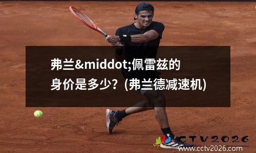 弗兰·佩雷兹的身价是多少？(弗兰德减速机)