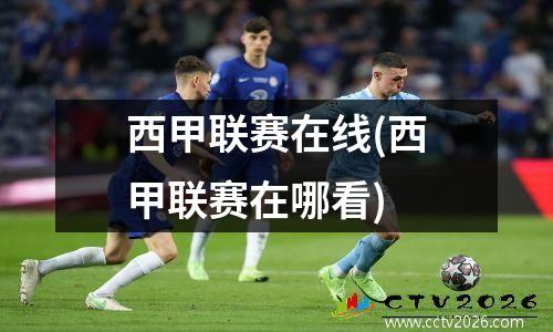 西甲联赛在线(西甲联赛在哪看)